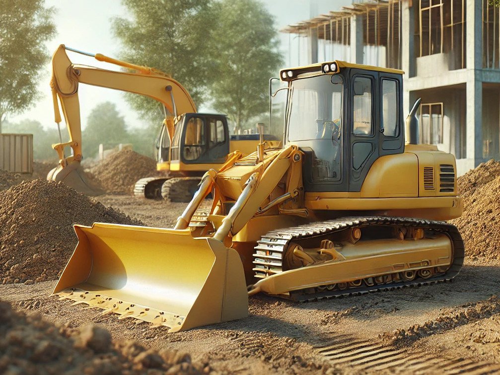 how to operate a digger